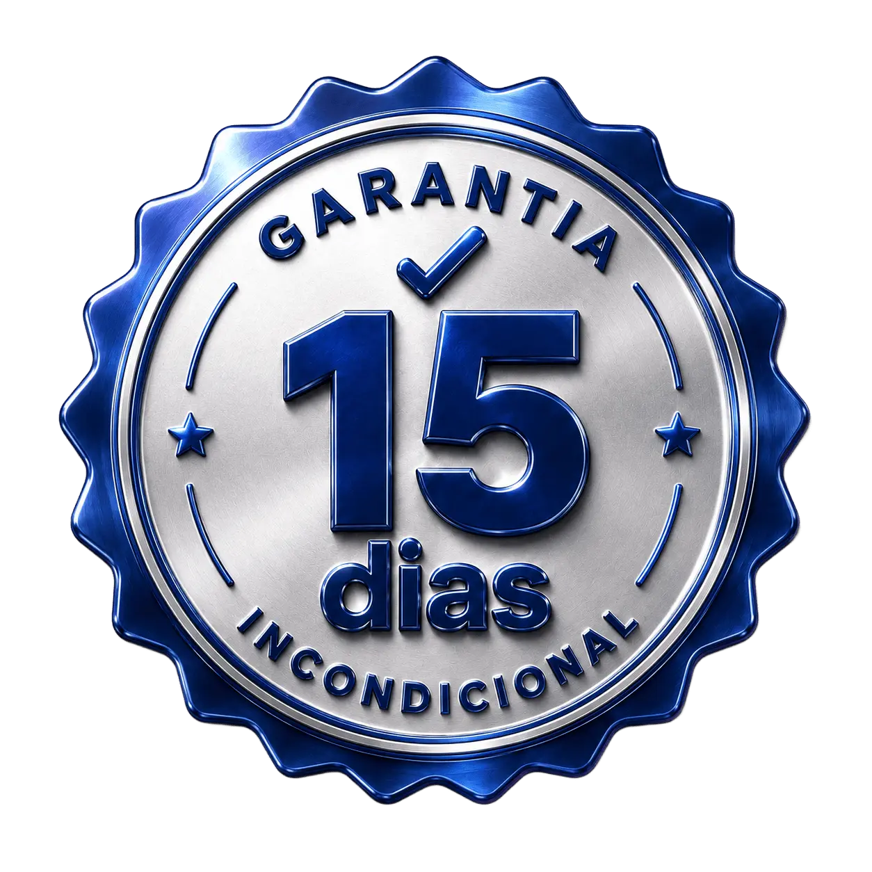 Garantia de 15 dias