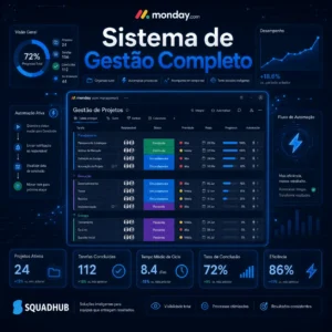Sistema de Gestão Completo na monday.com