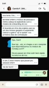 Depoimento em imagem - Camila